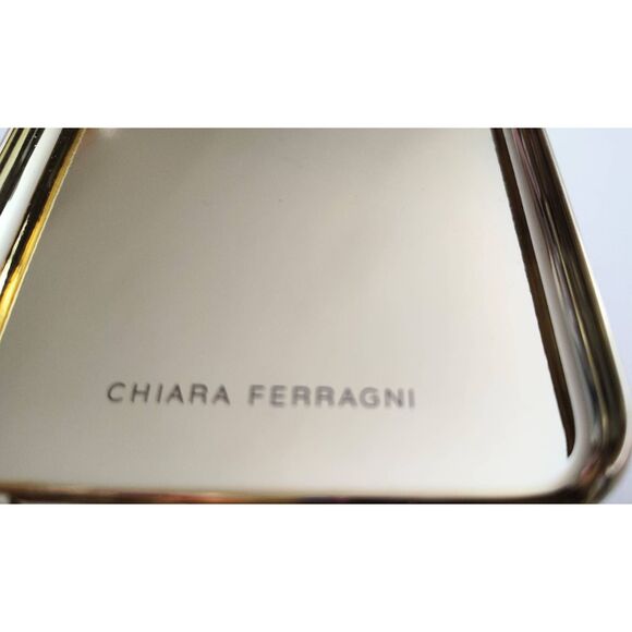 CHIARA FERRAGNI GOLD SEQUIN EYE WINKY I PHONE 6/6S PLUS PHONE CASE NWOB - Picture 3 of 8